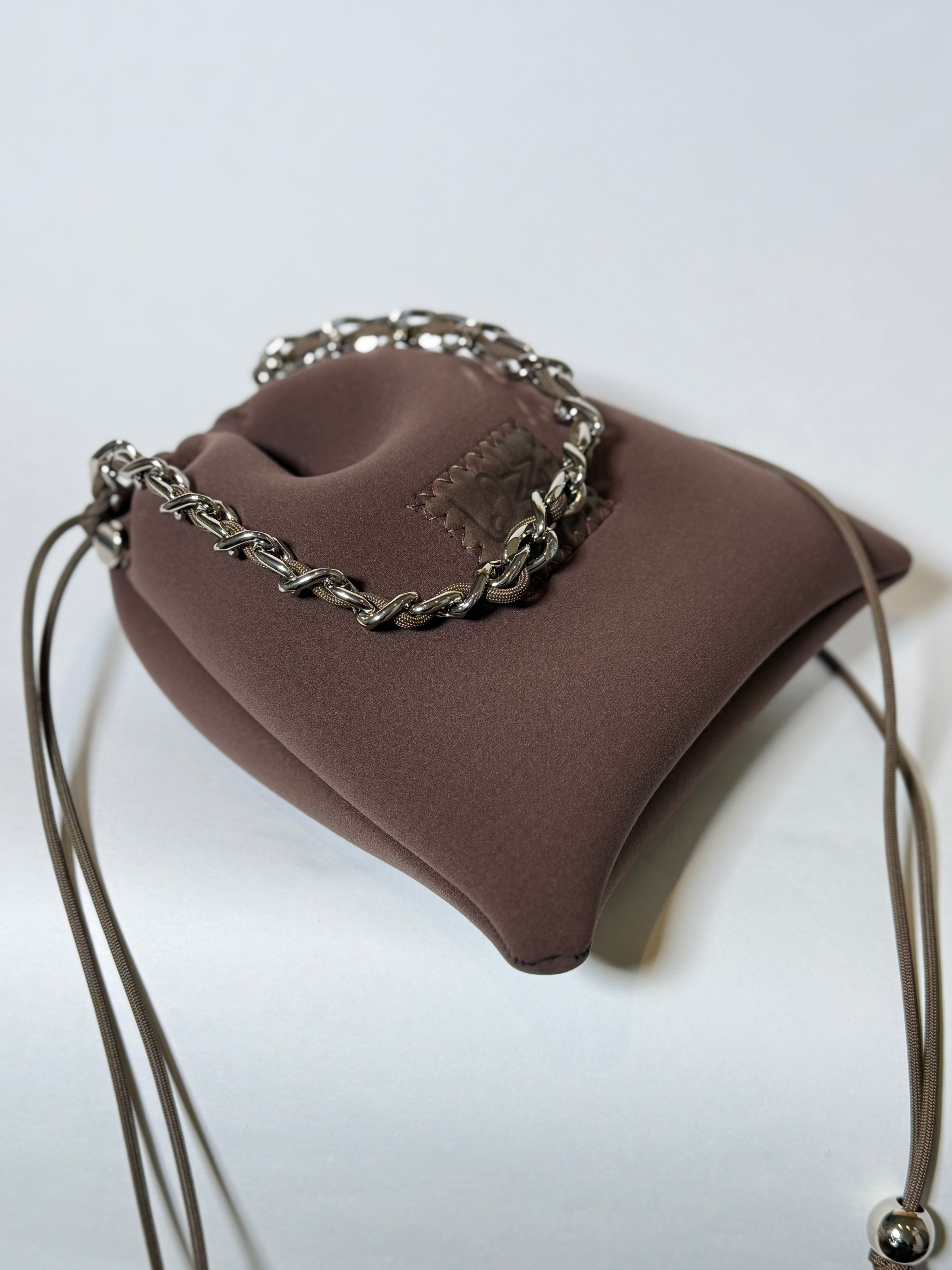 Flow Chain Pouch｜Brown
