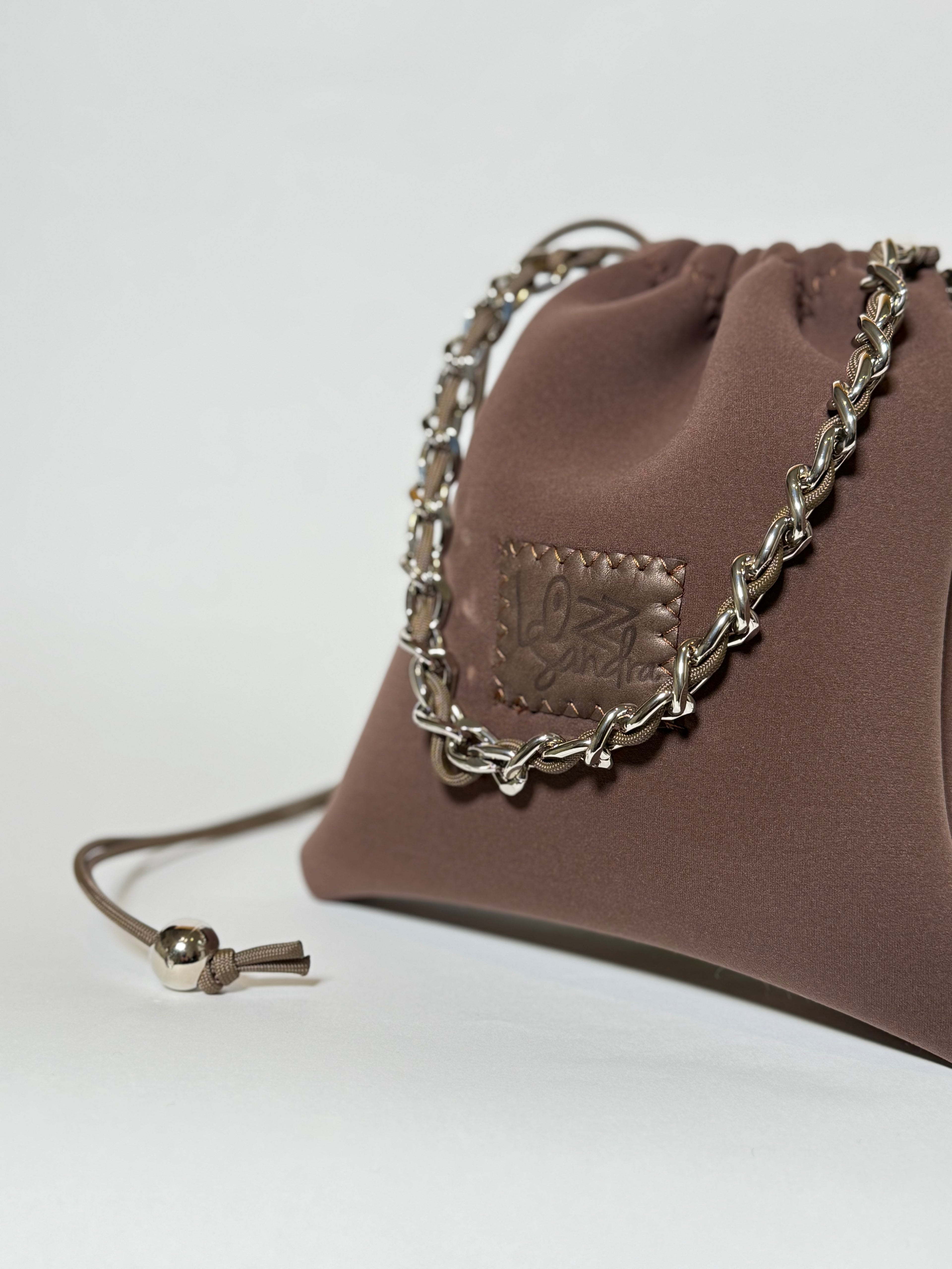 Flow Chain Pouch｜Brown
