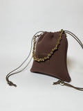 Flow Chain Pouch｜Brown