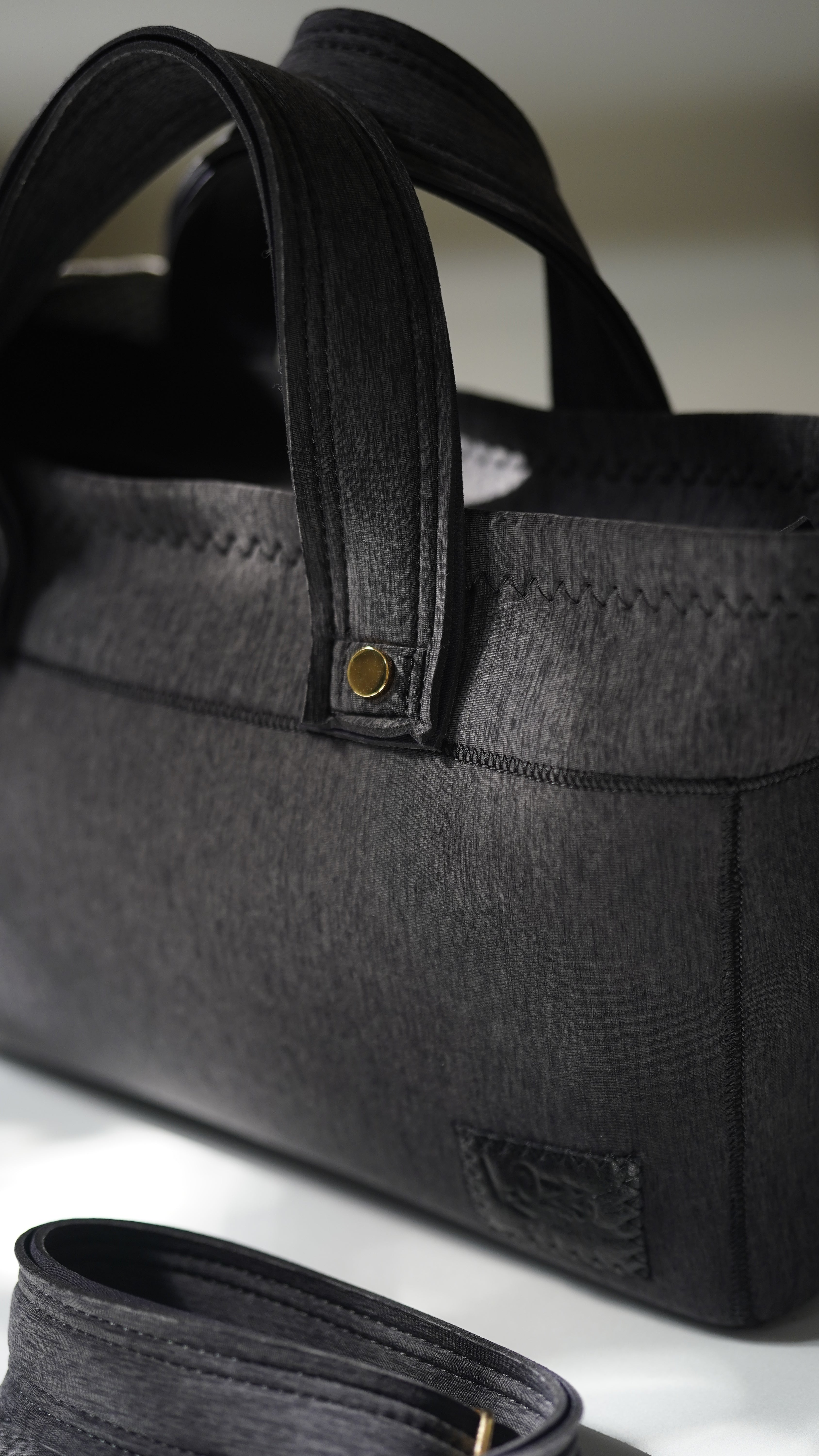 Pre-Order | Big Tote Bag - Ash Black