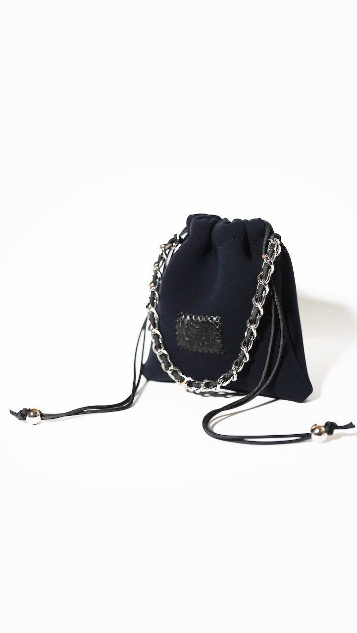 Flow Chain Pouch｜Black