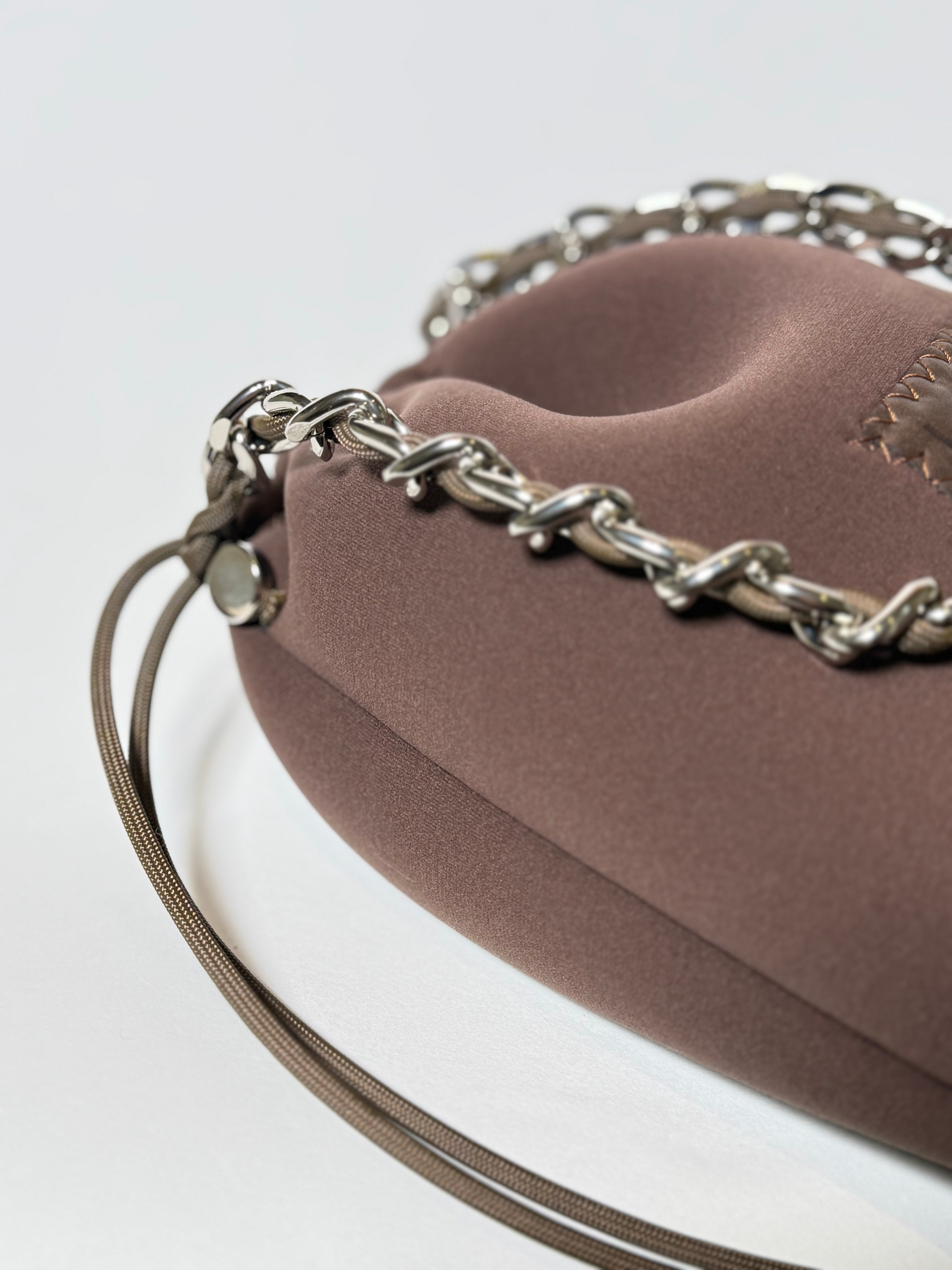 Flow Chain Pouch｜Brown