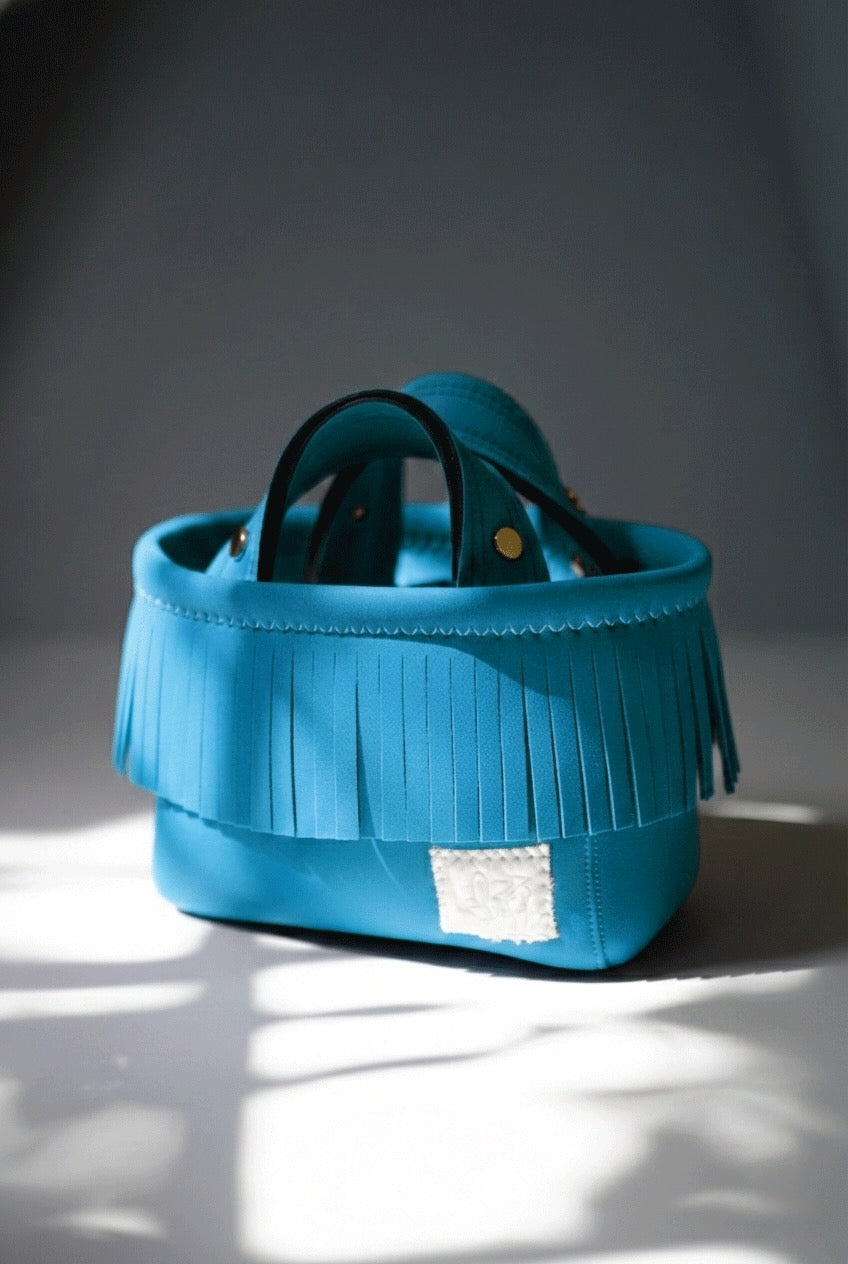 Fringe Mini Totebag – Gold Studs｜全25色フリンジミニトート｜Lozz