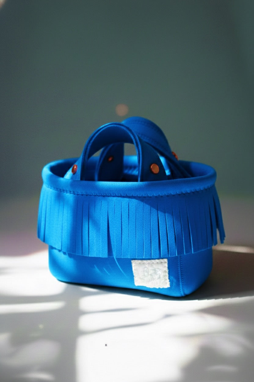ロッズサンドラ lozzsandra　ミニ フリンジ　バッグ Fringe Mini Totebag – Gold Studs｜全25色フリンジミニトート｜Lozz