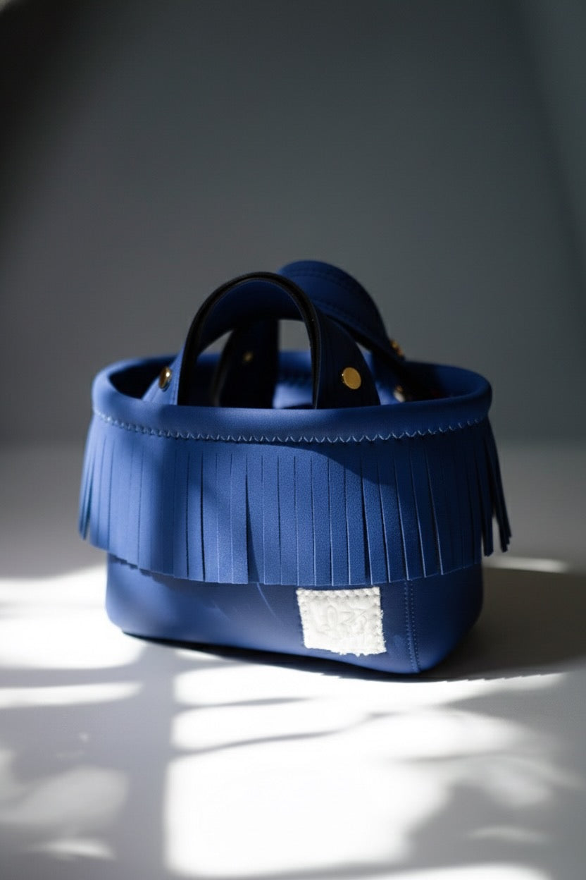 Fringe Mini Totebag – Gold Studs｜全25色フリンジミニトート｜Lozz